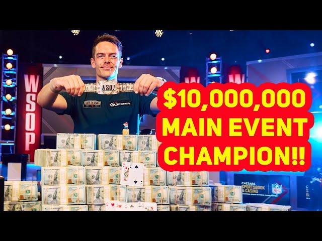 WSOP Main Event Final Table | A Champion is Crowned! [FULL HIGHLIGHTS]