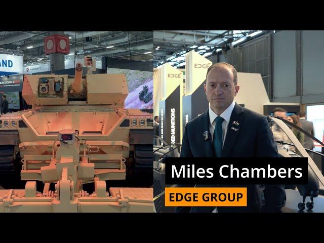 Drones, UGVs, and Unmanned Systems at Eurosatory 2024: Interview with Miles Chambers, Edge Group