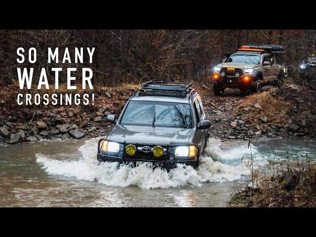 Wet & Nasty Ozark Overlanding Group Trail Ride - "Foggy Mountain Run"