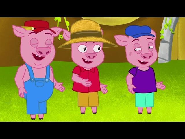 3 CONTES | Les 3 Petits Cochons vont Camper + Le Petit Chaperon Rouge + Le Loup et les 7 Chevreaux