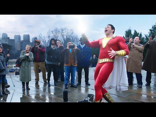 Lightning With My Hands Scene - Shazam! (2019) Movie Clip HD