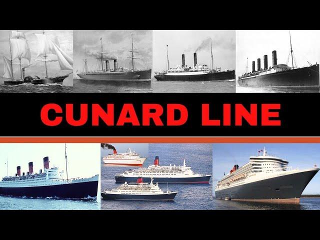 〽️Evolution of Ships  - CUNARD LINE  #ShipsEvolution