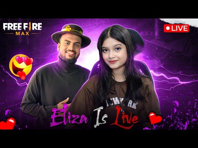 2025 NEW CS RANK PUSH TO GRANDMASTER FREE FIRE LIVE  #nonstopgaming #freefirelive #elizagaming