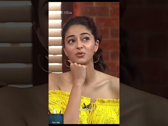 #AnanyaPandey aur Chunky Pandey ki Larai  #shorts #ytshorts