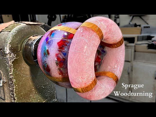 Woodturning - Jellyfish? Mushroom? Squid? I Will Let You Decide!