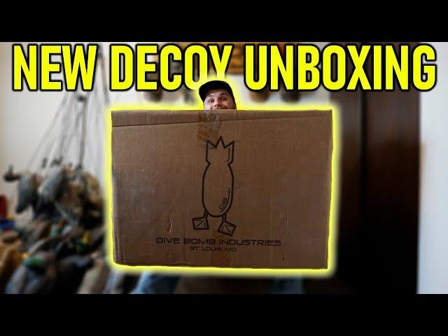 Divebomb Silhouette Goose Decoy Unboxing