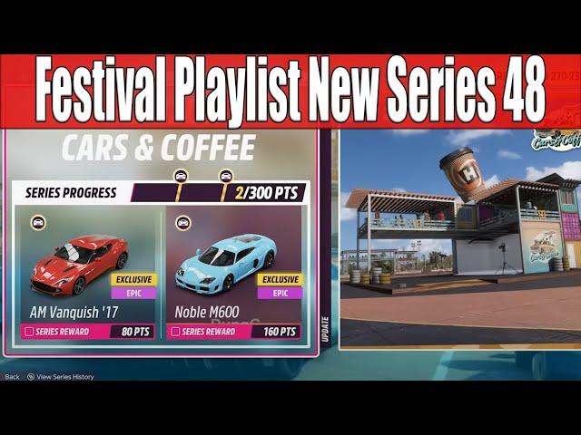 Forza Horizon 5 Festival Playlist New Series 48 - Horizon Cars & Coffee Version 2