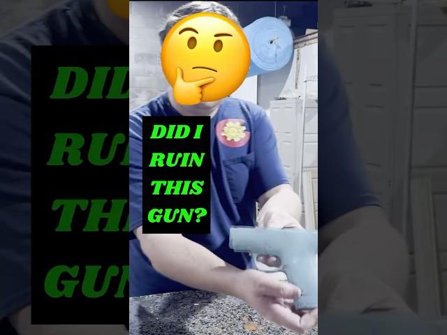 Hydro Dipping a smith and Wesson shield