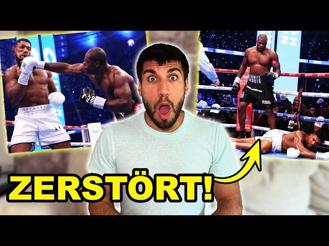 BRUTALER K.O - Anthony Joshua VERLIERT gegen Daniel Dubois!