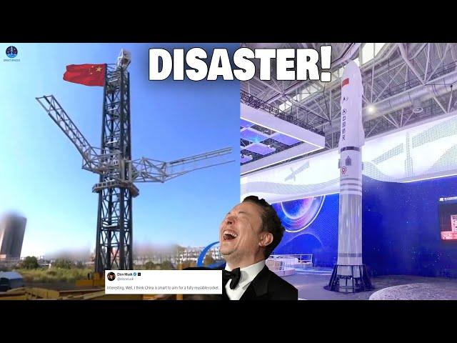 Disaster! China Lost Billions of Dollars on COPY SpaceX’s Starship Catching But FAILED...REPLAY#15