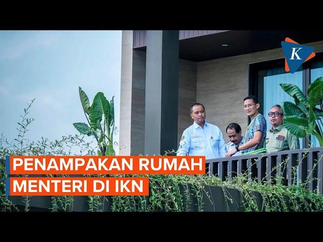 Penampakan Rumah Menteri Di IKN