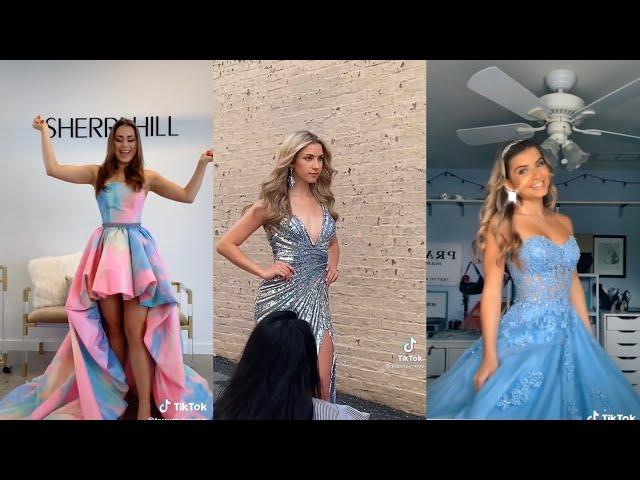 Top Prom Dresses on TikTok Compilation 2021