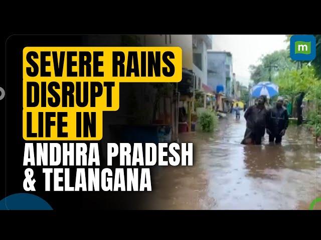 Andhra & Telangana News: Life impacted as incessant rains continue to pound | Hyderabad News