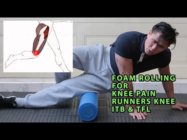 Fix Your Lateral Knee Pain With A Foam Roller (Runner's Knee, ITB ,TFL)