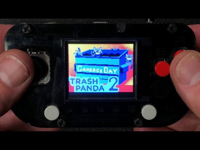 Trash Panda 2: Garbage Day on PyGamer @adafruit @johnedgarpark #adafruit @msmakecode