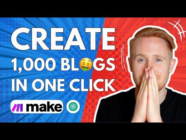 How I Make 1,000+ Blogs In One Click (+SEO Optimized)