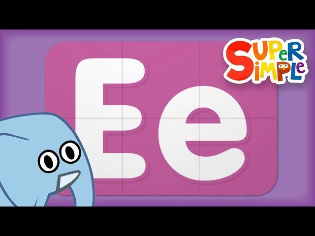 Alphabet Surprise | Turn & Learn ABCs | Learn Letter E | ​​ Super Simple ABCs