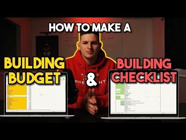 My Building BUDGET and CHECKLIST | Ep. 5 My First Home Build