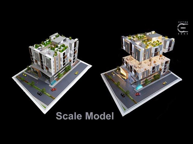 Srida Estates LLP | Aravindam | Hydraulic  Scale Model