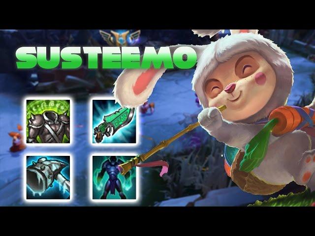 Sustain Teemo  (Anti Mage Build)