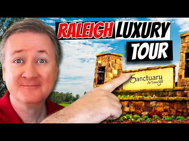 Raleigh NC Luxury Homes-Tour One of Raleigh's TOP New Luxury Communities (See An UNREAL $1.3M Home!)