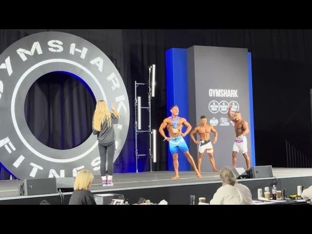 Men's Novice Physique Top 5 Awarding - Cengiz Rahmioglu and others