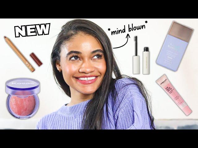 Reviewing all NEW MAKEUP ft. Naked Sundays, Kosas, Ilia, Victoria Beckham Beauty & More!