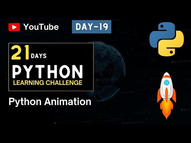 Day 19 Best Python Tutorial for Beginners in Hindi  Master Animation with Turtle  Complete Course