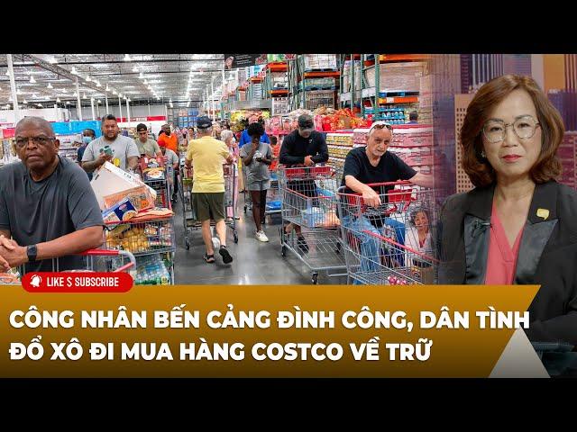 Cà Phê Sáng P2 (10-02-2024) Công nhân bến cảng đình công, dân tình đổ xô đi mua hàng Costco về trữ