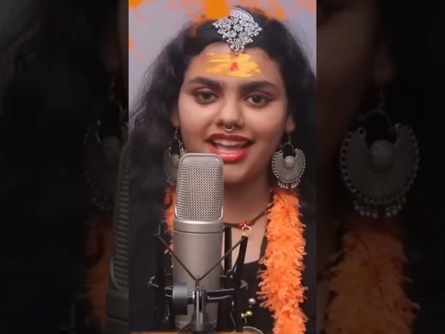 Har Har Shambhu Shiv Mahadeva #shorts Karpur Gauram Karunavtaram | Abhilipsa Panda | Jeetu Sharma