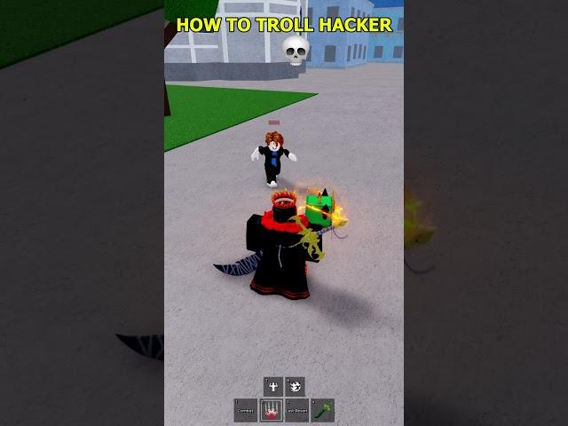 Trolling hacker is next level insane
