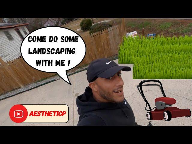 LANDSCAPING DAY WITH PERCY KEITH!