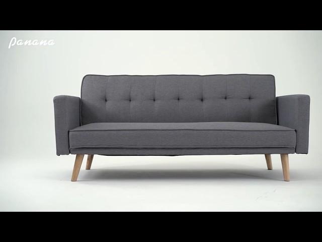 Best Grey Click Clack Sofa Bed in 2019:3 Seater Sofa Bed Or Sofa