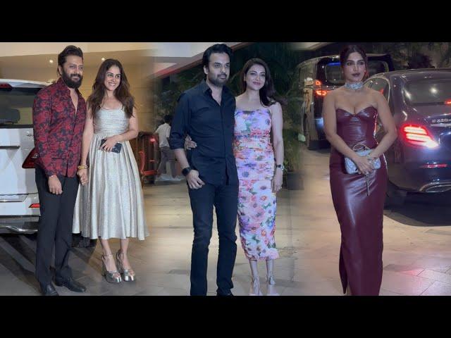 Riteish & Genelia Deshmukh Grace Jackky Bhagnani's Birthday Bash