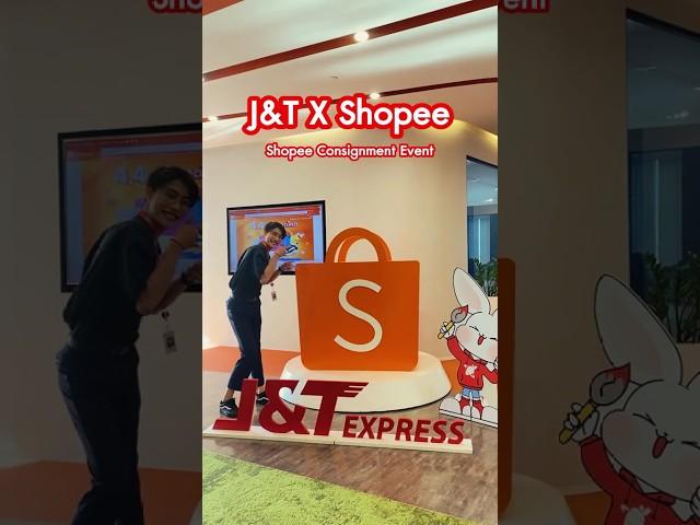 J&T Express ร่วมมือกับ Shopee  จัดสัมมนาเพิ่มยอดขายด้วยโปรแกรม Shopee Consignment  #jntexpressth