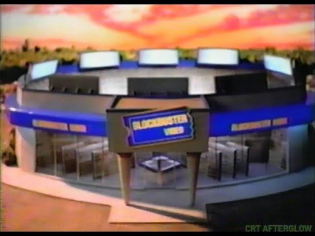 1991 Blockbuster Video VHS Movie Rental Store Commercial