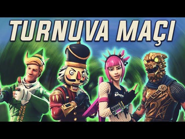 TURNUVA MAÇINI KAZANDIK! (Türkçe Fortnite)