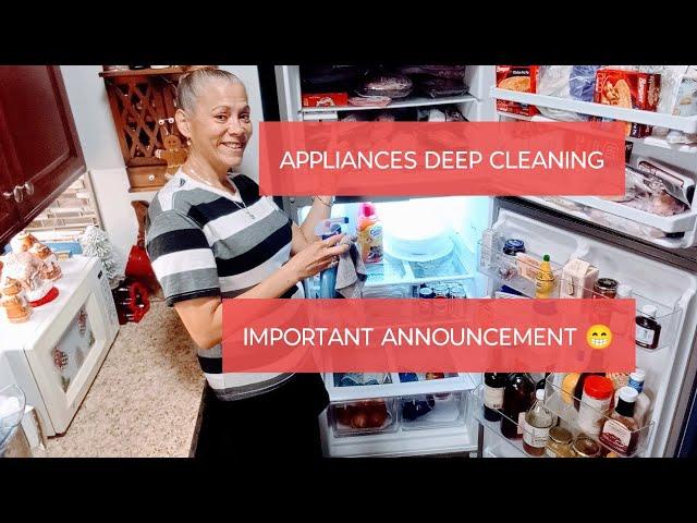 DEEP CLEANING MOTIVATION VIDEO// APPLIANCES DEEP CLEANING