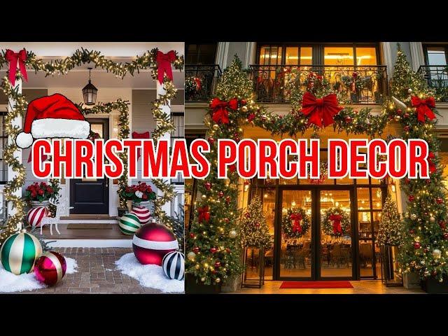 5 Rustic Porch Décor Ideas to Make Your Neighbors JEALOUS This Christmas!