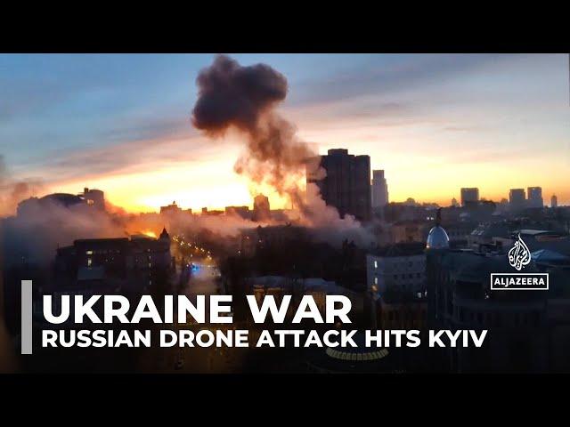 Russia launches New Year’s Day drone attack on Kyiv, killing two