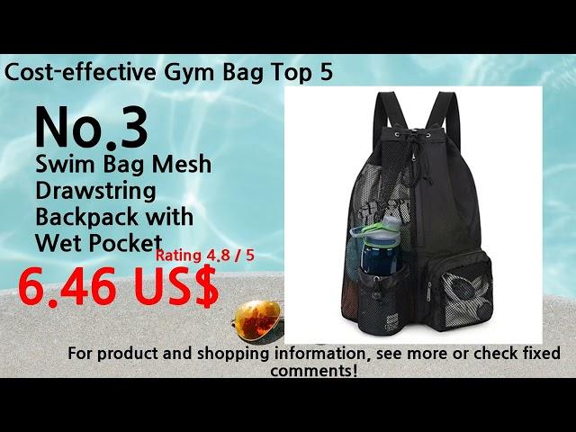 Sep. 2024 Cost-effective Gym Bag Ranking