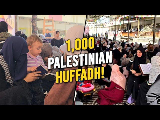 1,000 Palestinians Have Memorised the Qur'an Since October!