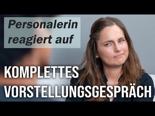 Vorstellungsgespräch ohne Berufserfahrung: Beispiel Dialog für Berufseinsteiger (komplett)