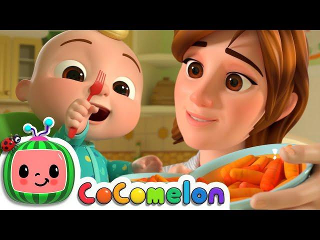 Yes Yes Vegetables Song! | @CoComelon & Baby Songs | Moonbug Kids