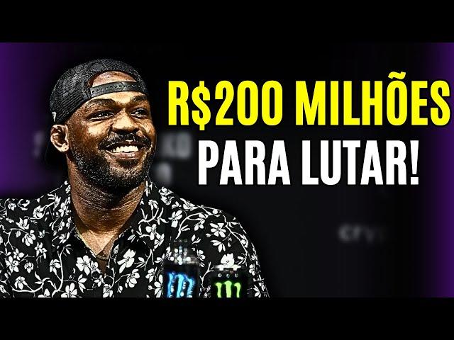 ABSURDO! O PEDIDO MILIONÁRIO DE JON JONES PARA LUTAR!