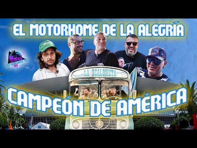 MOTORHOME DE LA ALEGRIA - CAMPEONES DE AMÉRICA