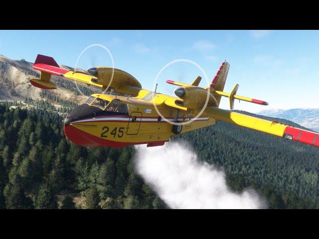 Microsoft Flight Simulator | First flight in the De Havilland Canada CL-415!