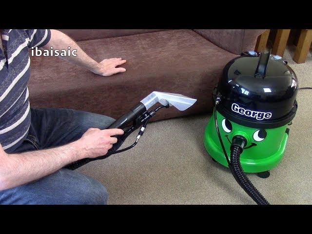 Numatic George Upholstery Cleaning Demonstration