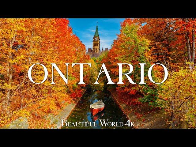 Ontario 4K - Breathtaking Autumn Colors and Scenic Landscapes in Canada - 4K Ultra HD