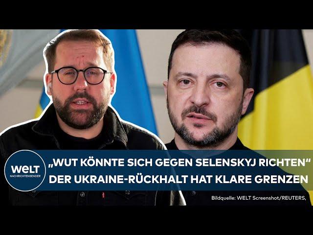 SELENSKYJ: Rückhalt im Volk hat eine Bedingung - Könnte Europa die USA-Sanktionen auffangen?